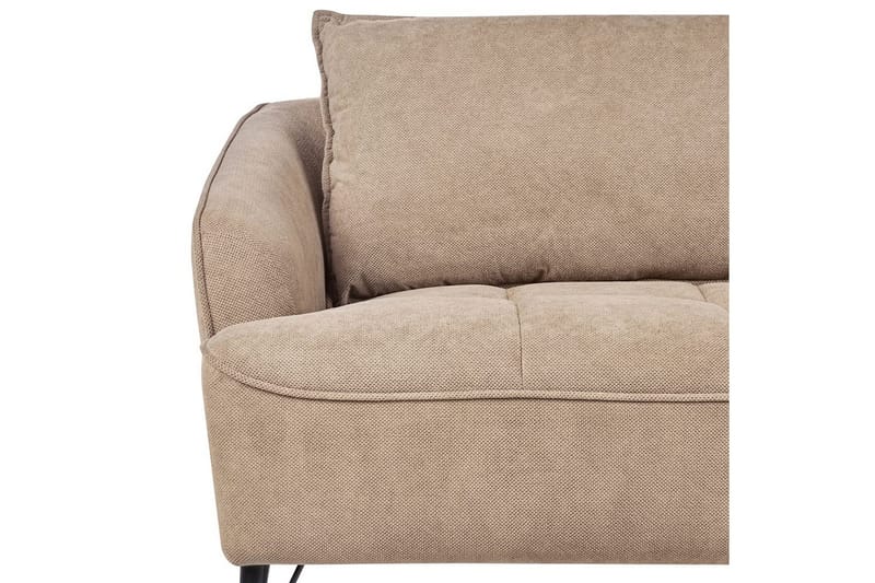 3-sitssoffa Beliani Hobro Brun, Svart Brown||Black - Møbler - Sofaer - 3 seter sofa