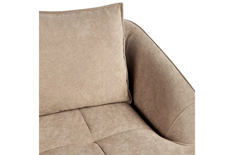 3-sitssoffa Beliani Hobro Brun, Svart Brown||Black - Møbler - Sofaer - 3 seter sofa