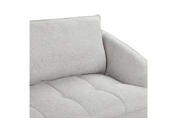 3-sitssoffa Beliani Hobro Brun, Svart NO_BRAND Grey||Black - Møbler - Sofaer - 3 seter sofa