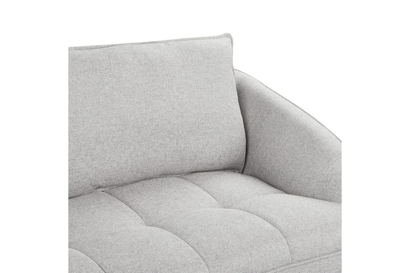 3-sitssoffa Beliani Hobro Brun, Svart NO_BRAND Grey||Black - Møbler - Sofaer - 3 seter sofa