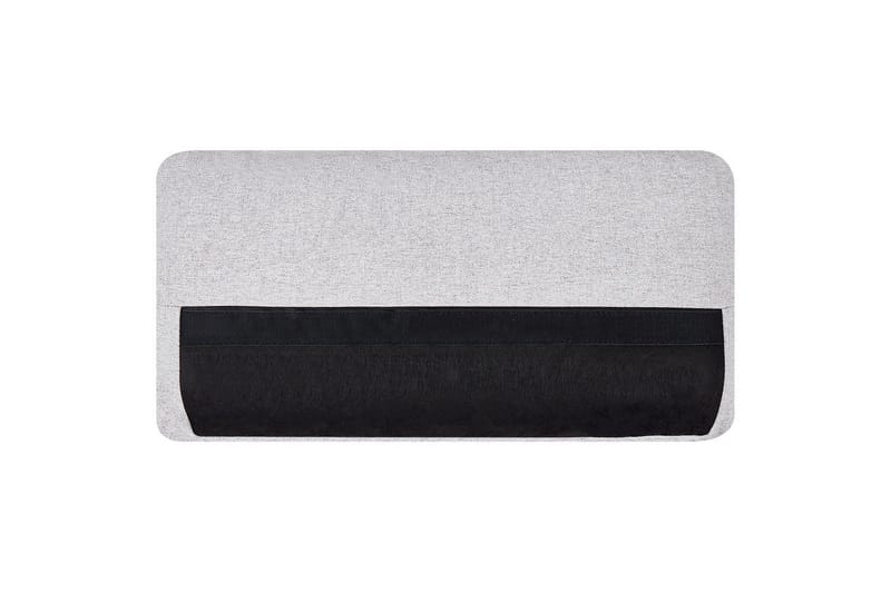 3-sitssoffa Beliani Kansseli Beige, svart Grey - Grå - Møbler - Sofaer - 3 seter sofa