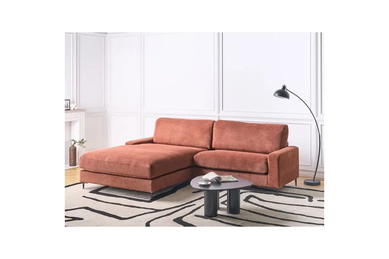 3-sitssoffa Beliani Maloy Högervänd Left-faced - Møbler - Sofaer - Sofaer med sjeselong - 3 seters sofa med divan