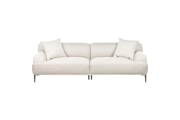 3-sitssoffa Beliani Matila Beige, brun Beige||Brown
