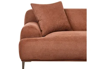 3-sitssoffa Beliani Matila Beige, brun Brown - Møbler - Sofaer - 3 seter sofa