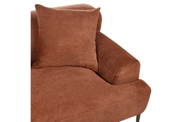 3-sitssoffa Beliani Matila Beige, brun Brown - Møbler - Sofaer - 3 seter sofa