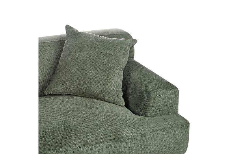 3-sitssoffa Beliani Matila Beige, brun Green||Brown - Møbler - Sofaer - 3 seter sofa