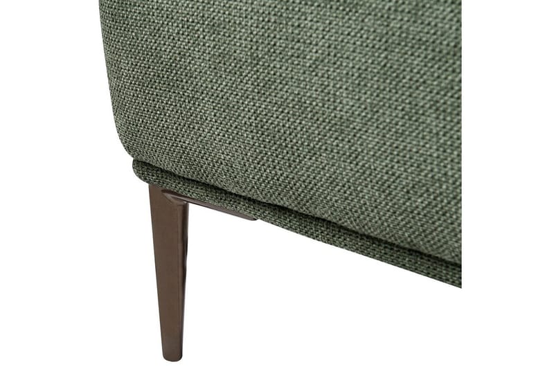 3-sitssoffa Beliani Matila Beige, brun Green||Brown - Møbler - Sofaer - 3 seter sofa