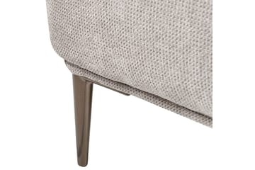 3-sitssoffa Beliani Matila Beige, brun Grey||Brown - Møbler - Sofaer - 3 seter sofa