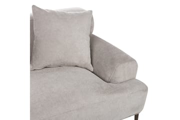 3-sitssoffa Beliani Matila Beige, brun Grey||Brown - Møbler - Sofaer - 3 seter sofa