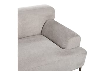 3-sitssoffa Beliani Matila Beige, brun Grey||Brown - Møbler - Sofaer - 3 seter sofa
