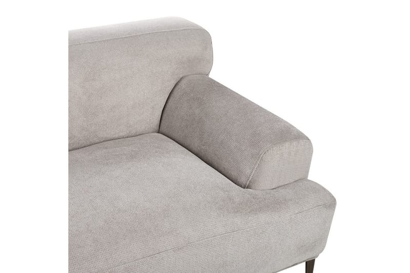 3-sitssoffa Beliani Matila Beige, brun Grey||Brown - Møbler - Sofaer - 3 seter sofa