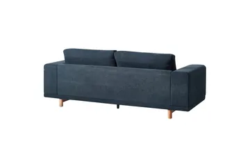 3-sitssoffa Beliani Nivala Blå blue - Møbler - Sofaer - 3 seter sofa