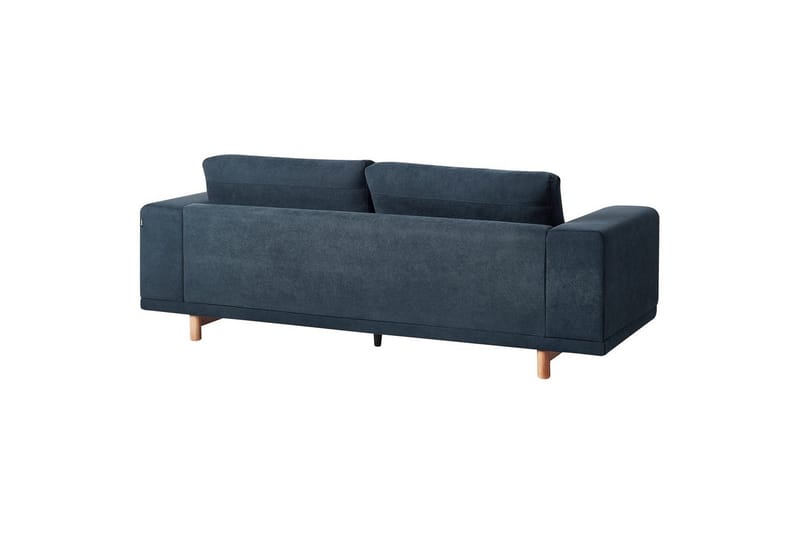 3-sitssoffa Beliani Nivala Blå blue - Møbler - Sofaer - 3 seter sofa