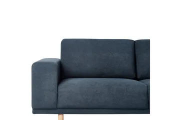 3-sitssoffa Beliani Nivala Blå NO_BRAND blue - Møbler - Sofaer - 3 seter sofa