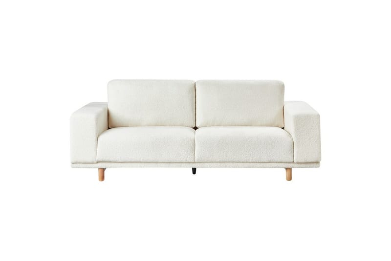 3-sitssoffa Beliani Nivala Blå NO_BRAND White - Møbler - Sofaer - 3 seter sofa