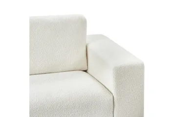 3-sitssoffa Beliani Nivala Blå NO_BRAND White - Møbler - Sofaer - 3 seter sofa