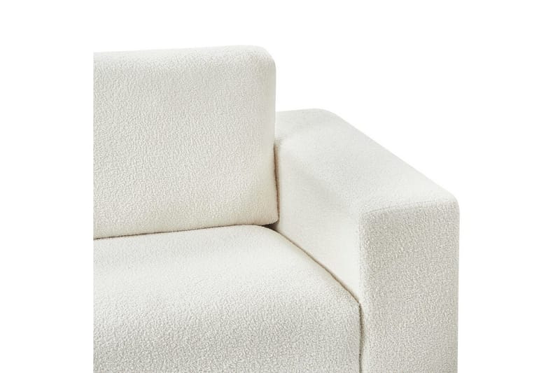 3-sitssoffa Beliani Nivala Blå NO_BRAND White - Møbler - Sofaer - 3 seter sofa