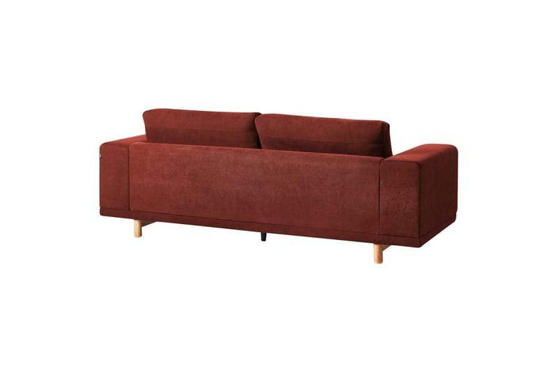 3-sitssoffa Beliani Nivala Blå Red - Møbler - Sofaer - 3 seter sofa