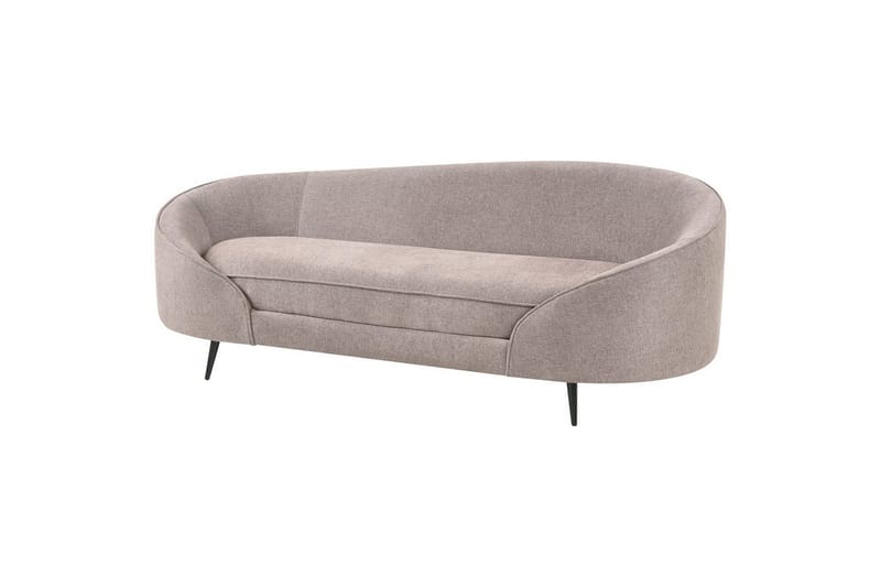 3-sitssoffa Beliani Savar Blå, Svart Brown - Brun - Møbler - Sofaer - 3 seter sofa