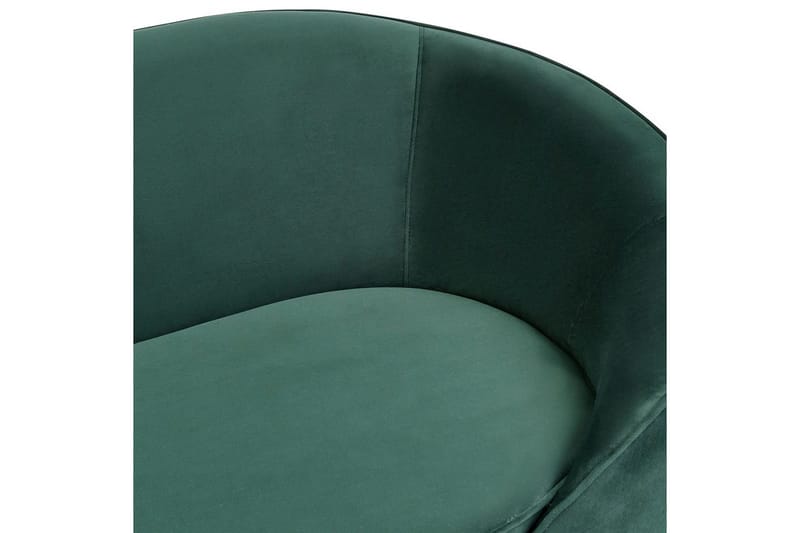 3-sitssoffa Beliani Savar Blå, Svart Dark green||GOLD - Møbler - Sofaer - Fløyelssofaer