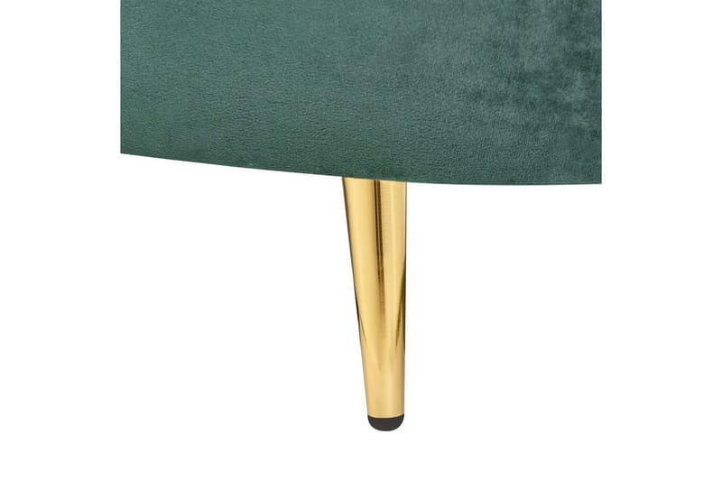3-sitssoffa Beliani Savar Blå, Svart Dark green||GOLD - Møbler - Sofaer - Fløyelssofaer