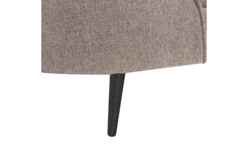 3-sitssoffa Beliani Savar Blå, Svart NO_BRAND Brown - Brun - Møbler - Sofaer - 3 seter sofa