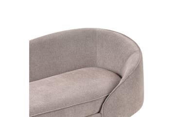 3-sitssoffa Beliani Savar Blå, Svart NO_BRAND Brown - Brun - Møbler - Sofaer - 3 seter sofa