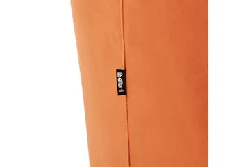 3-sitssoffa Beliani Savar Blå, Svart NO_BRAND Orange||Black - Møbler - Sofaer - 3 seter sofa