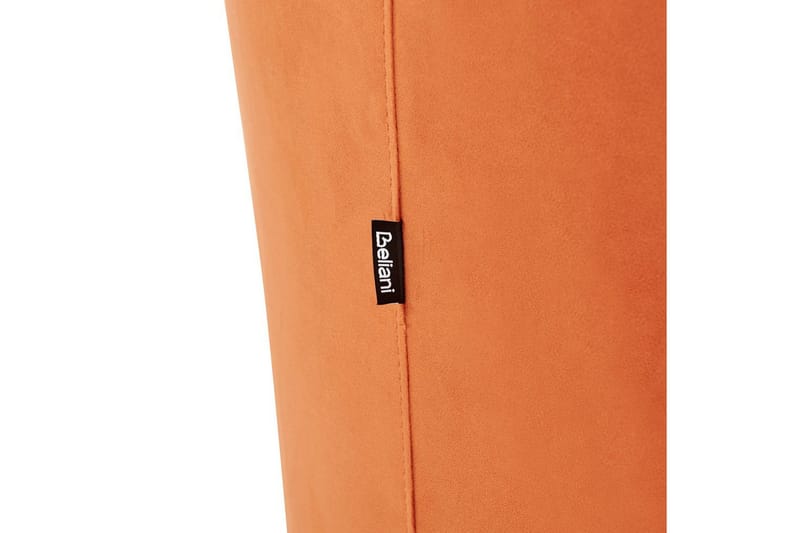 3-sitssoffa Beliani Savar Blå, Svart NO_BRAND Orange||Black - Møbler - Sofaer - 3 seter sofa