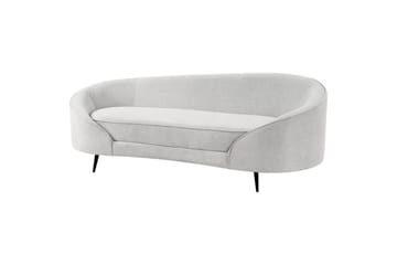 3-sitssoffa Beliani Savar Blå, Svart NO_BRAND White||Black - Møbler - Sofaer - 3 seter sofa
