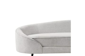 3-sitssoffa Beliani Savar Blå, Svart NO_BRAND White||Black - Møbler - Sofaer - 3 seter sofa