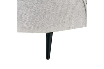 3-sitssoffa Beliani Savar Blå, Svart NO_BRAND White||Black - Møbler - Sofaer - 3 seter sofa