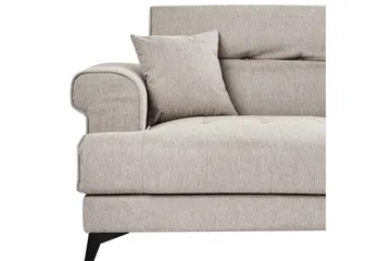 3-sitssoffa Beliani Skive Beige Beige VALUE_MISSING_1 - Møbler - Sofaer - 3 seter sofa