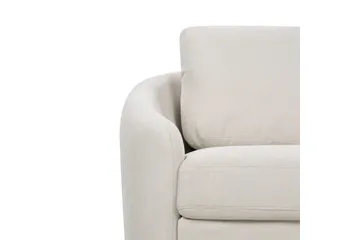 3-sitssoffa Beliani Trosa Beige, guld Beige||GOLD - Møbler - Sofaer - 3 seter sofa