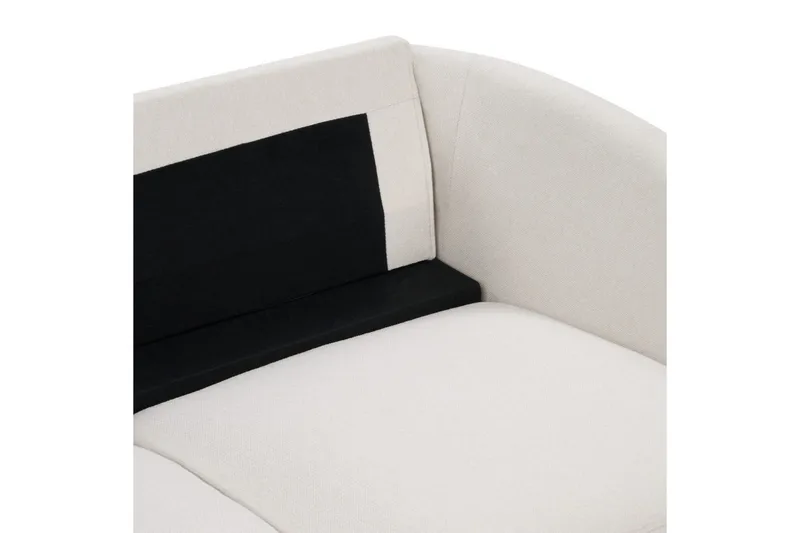 3-sitssoffa Beliani Trosa Beige, guld Beige||GOLD - Møbler - Sofaer - 3 seter sofa