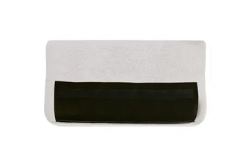 3-sitssoffa Beliani Vesala Brun, Svart NO_BRAND White - Hvit - Møbler - Sofaer - 3 seter sofa