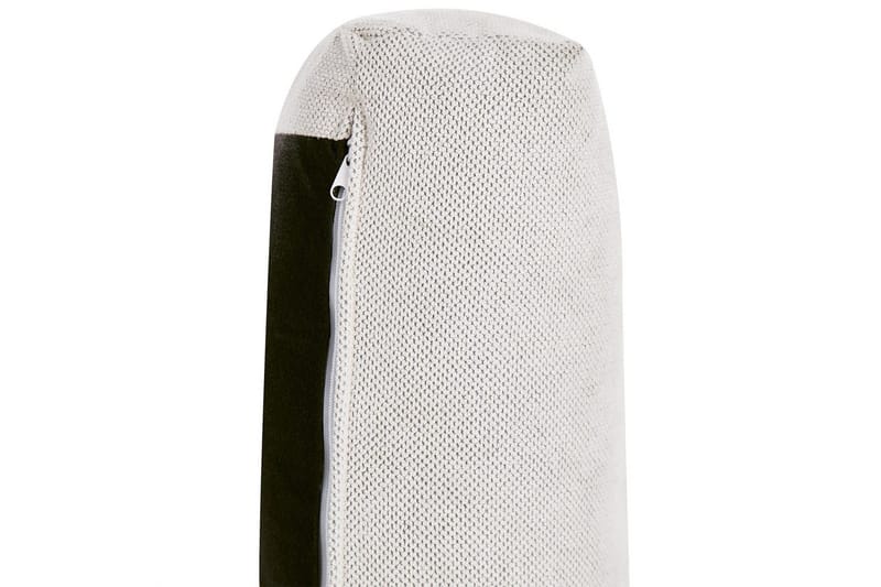 3-sitssoffa Beliani Vesala Brun, Svart NO_BRAND White - Hvit - Møbler - Sofaer - 3 seter sofa