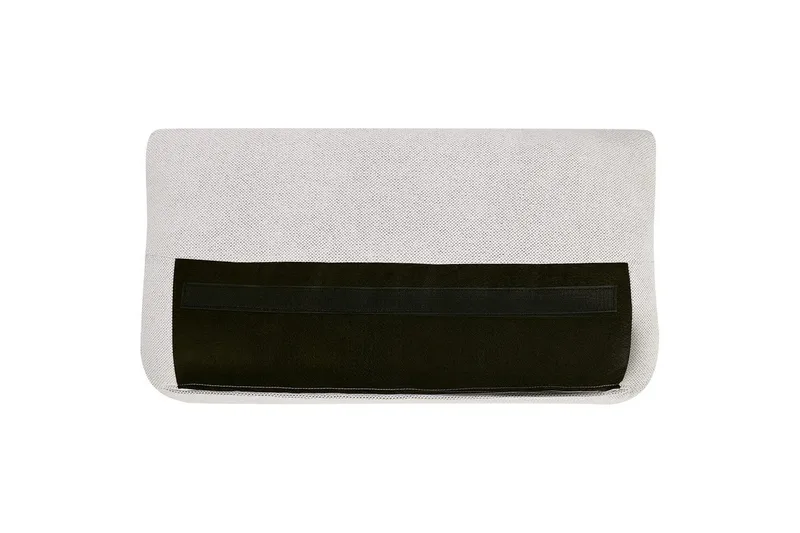 3-sitssoffa Beliani Vesala Brun, Svart White - Hvit - Møbler - Sofaer - 3 seter sofa