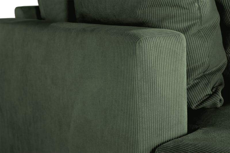 4-seter Sofa Armunia - Grønn/Svart - 4 seter sofa