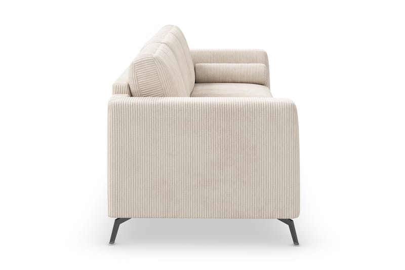 4-seters Sofa Friday Lyx - Beige / Svart - 4 seter sofa