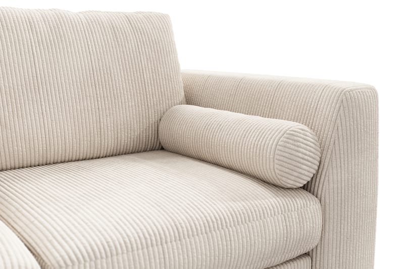 4-seters Sofa Friday Lyx - Beige / Svart - 4 seter sofa