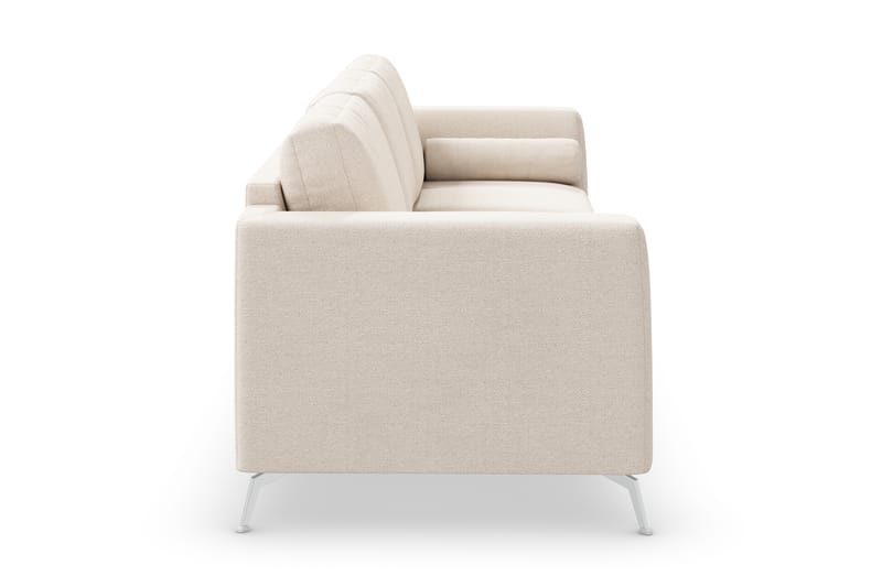 4-seters Sofa Friday Lyx - Beige/Krom - 4 seter sofa