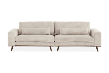 Copenhagen 4-seters Manchestersofa - Beige - Møbler - Sofaer - 4 seter sofa