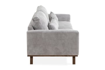 Copenhagen 4-seters Manchestersofa - Lys grå - Møbler - Sofaer - 4 seter sofa