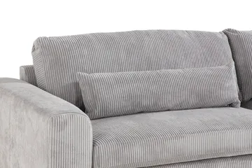 Copenhagen 4-seters Manchestersofa - Lys grå - Møbler - Sofaer - 4 seter sofa