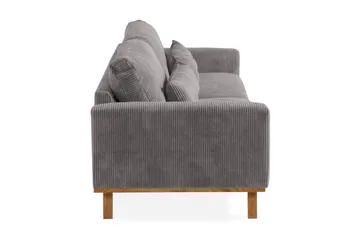 Copenhagen 4-seters Manchestersofa - Mørk grå - Møbler - Sofaer - 4 seter sofa