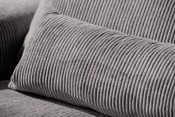 Copenhagen 4-seters Manchestersofa - Mørk grå - Møbler - Sofaer - 4 seter sofa