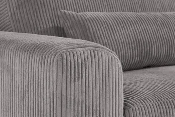 Copenhagen 4-seters Manchestersofa - Mørk grå - Møbler - Sofaer - 4 seter sofa