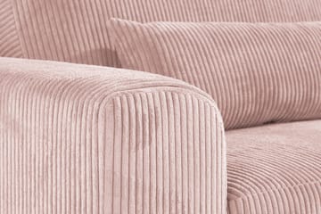 Copenhagen 4-seters Manchestersofa - Rosa - Møbler - Sofaer - 4 seter sofa