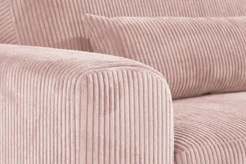 Copenhagen 4-seters Manchestersofa - Rosa - Møbler - Sofaer - 4 seter sofa